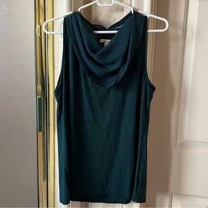 Coldwater Creek cowl neck sleeveless top